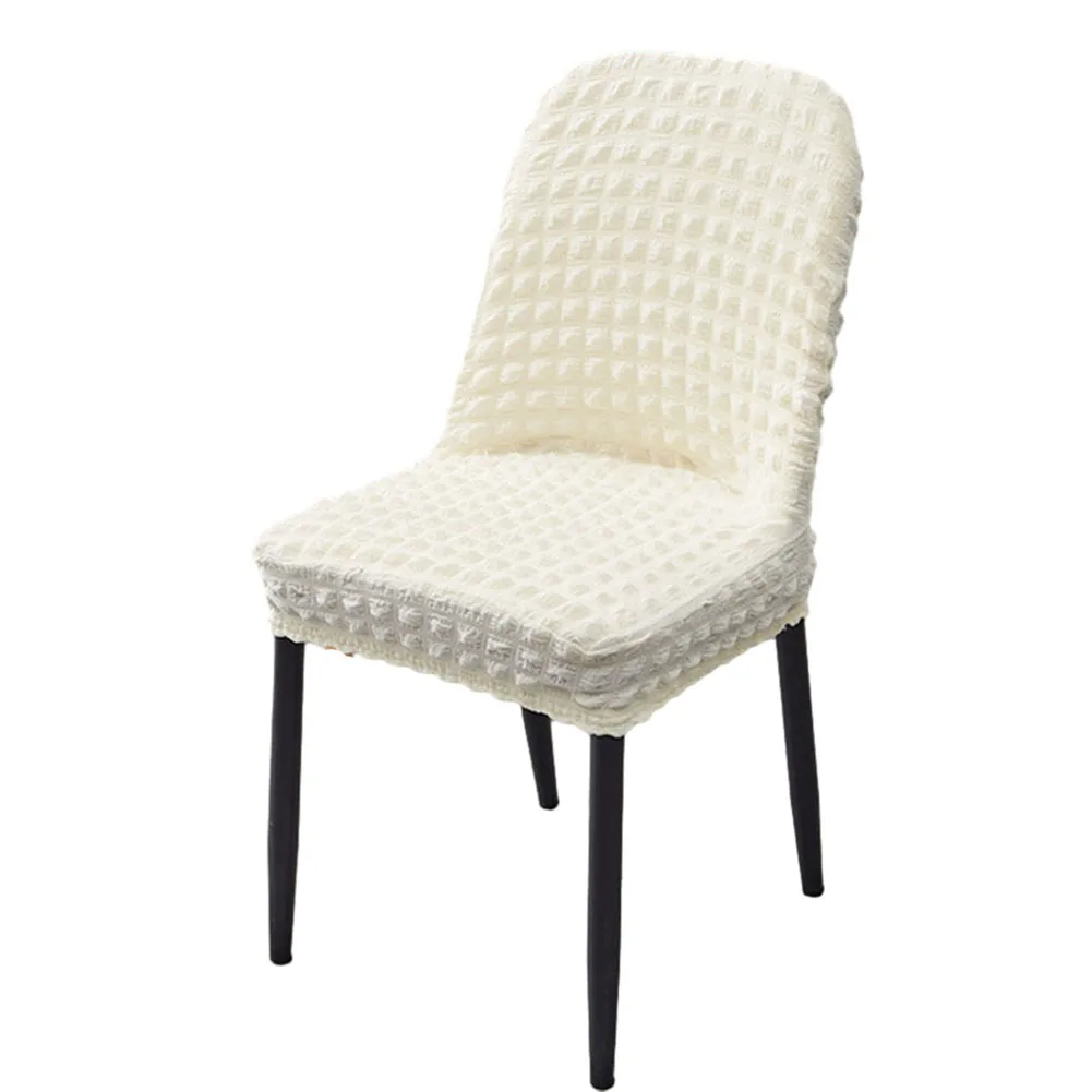 Keep your chair looking new with this seersucker chair cover available in different colors to match your decor
Keep your chair looking new with this seersucker chair cover available in different colors to match your decor
