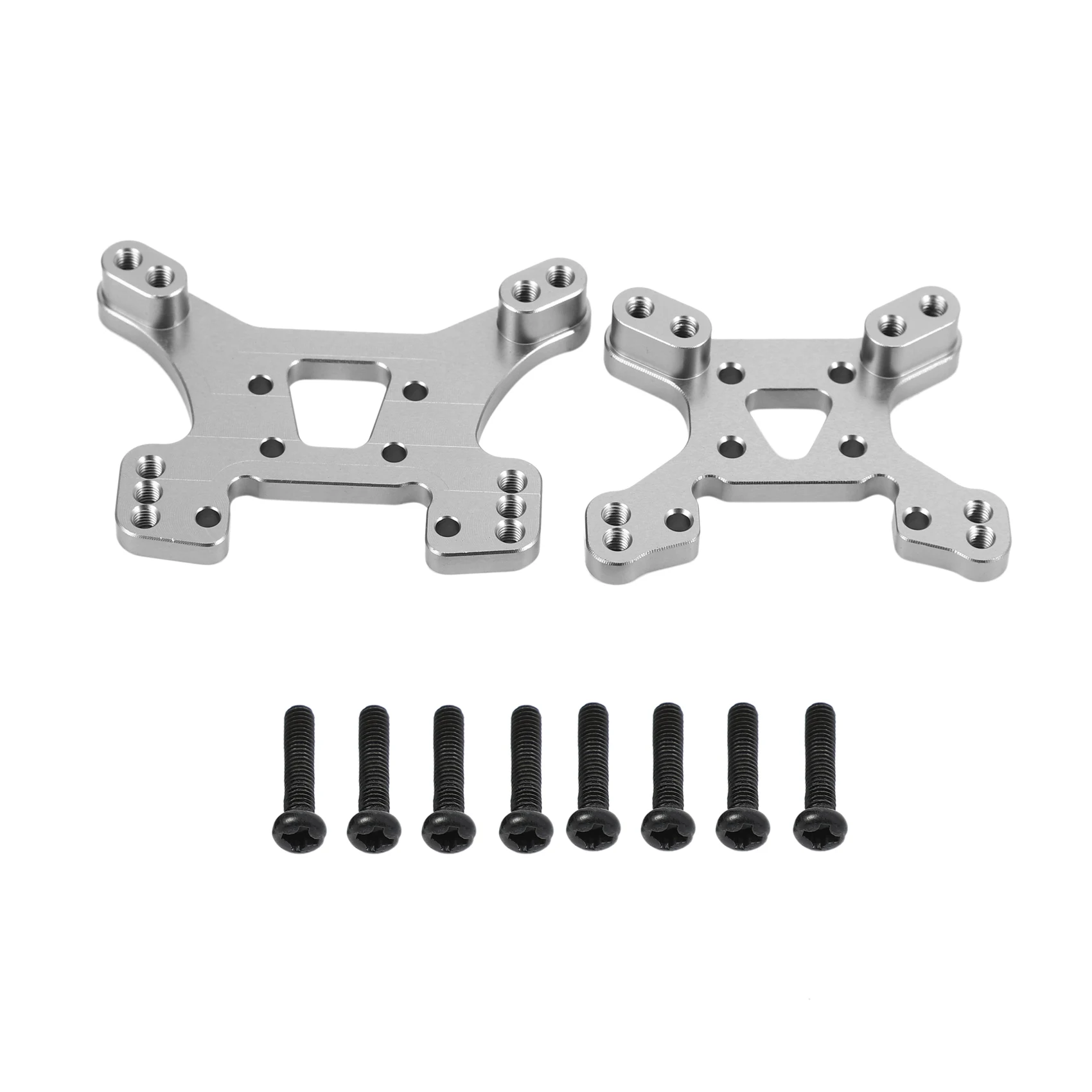 144001 Part Front and Rear Shock Tower Board Set Replacement Accessories Parts for 144001 1/14 4WD RC Car,Silver
144001 Part Front and Rear Shock Tower Board Set Replacement Accessories Parts for 144001 1/14 4WD RC Car,Silver