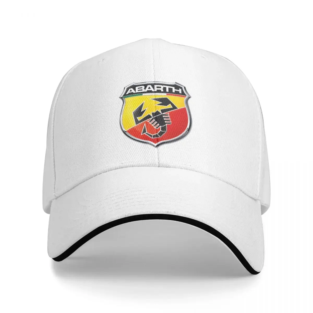 

2023 New Casquette Abarth Scorpion Logo Merch for Men Women Trucker Cap Classic Snapback Cap