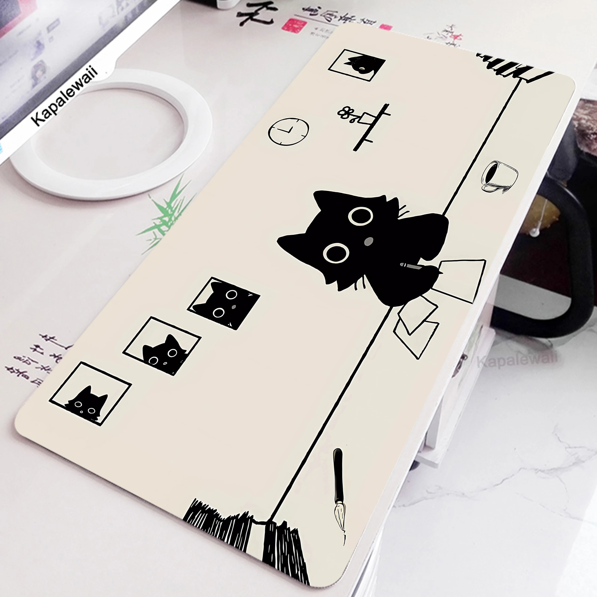 Kawaii Cute Cat Mouse Pad Large Office Desks Computer Mat Deskpad Non-Slip Rubber Bottom Keyboard Mat Office Desktop Pad 90x40cm
Kawaii Cute Cat Mouse Pad Large Office Desks Computer Mat Deskpad Non-Slip Rubber Bottom Keyboard Mat Office Desktop Pad 90x40cm