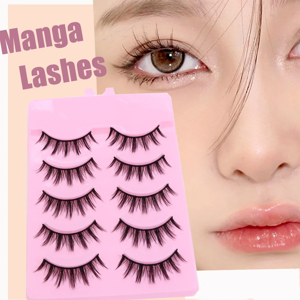 Cosplay&ware 5 Pair Manga Lashes Little Devil Anime Cosplay Natural Wispy Fairy Cross Korean Makeup Fake Eyelashes 19 Cosplay&ware 5 Pair Manga Lashes Little Devil Anime Cosplay Natural Wispy Fairy Cross Korean Makeup Fake Eyelashes -Zentai shop online S0ce050eaaf224f4689052d0e849724854.jpg