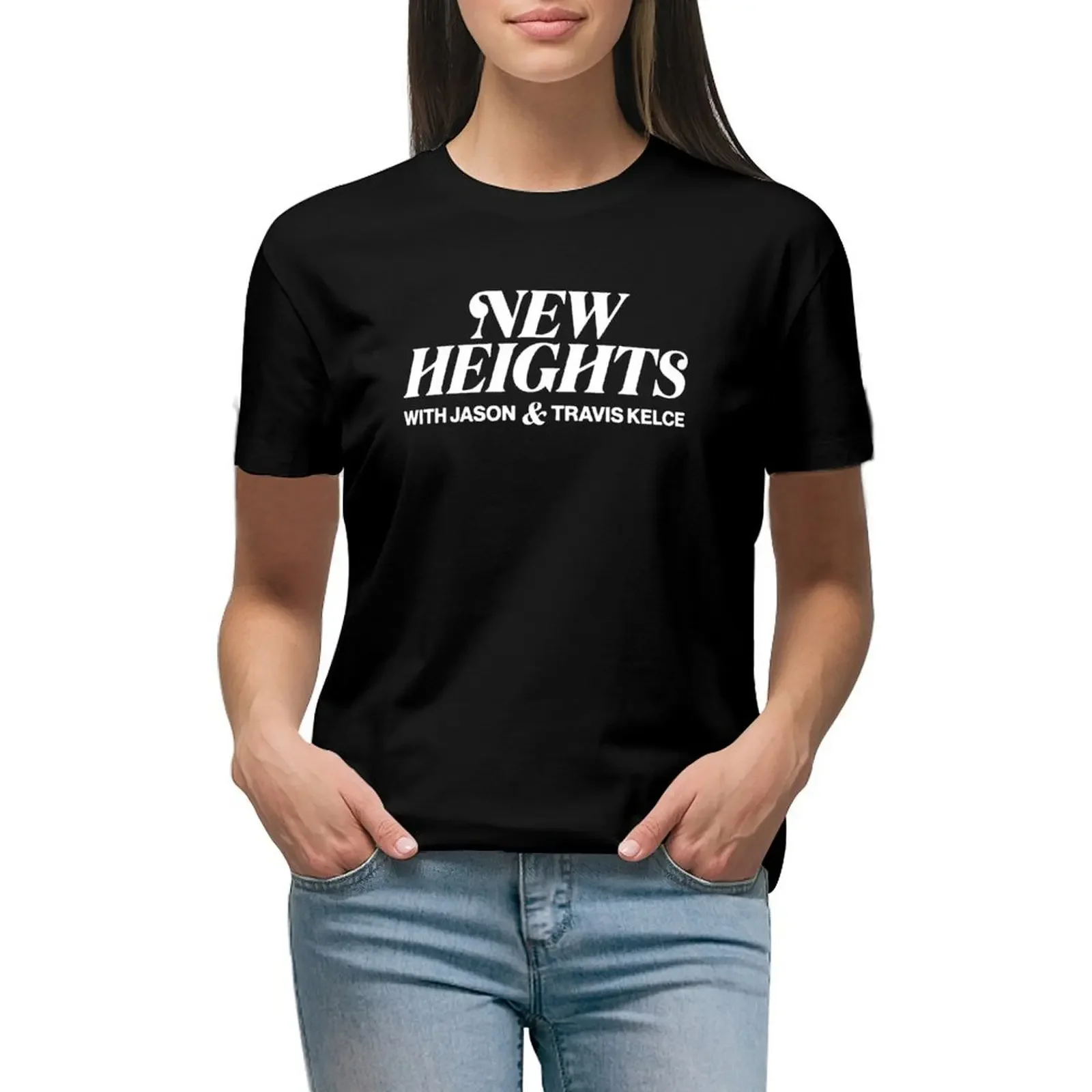 New Heights T-shirt summer tops animal print shirt for girls cute tops rock and roll t shirts for Women
New Heights T-shirt summer tops animal print shirt for girls cute tops rock and roll t shirts for Women