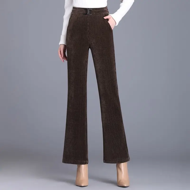Chiffon Wide Leg Pants for Women Autumn and Winter, with Pockets and Straight Wool Casual Woolen Pants Trouser Ladies F233
Chiffon Wide Leg Pants for Women Autumn and Winter, with Pockets and Straight Wool Casual Woolen Pants Trouser Ladies F233