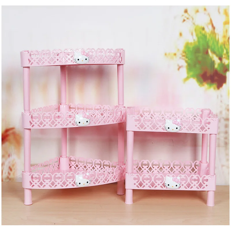 Cartoon Anime Hellokittys Kawaii Multifunctional Multi-Layer Plastic Bathroom Finishing Rack Kitchen Desktop Storage Rack
Cartoon Anime Hellokittys Kawaii Multifunctional Multi-Layer Plastic Bathroom Finishing Rack Kitchen Desktop Storage Rack