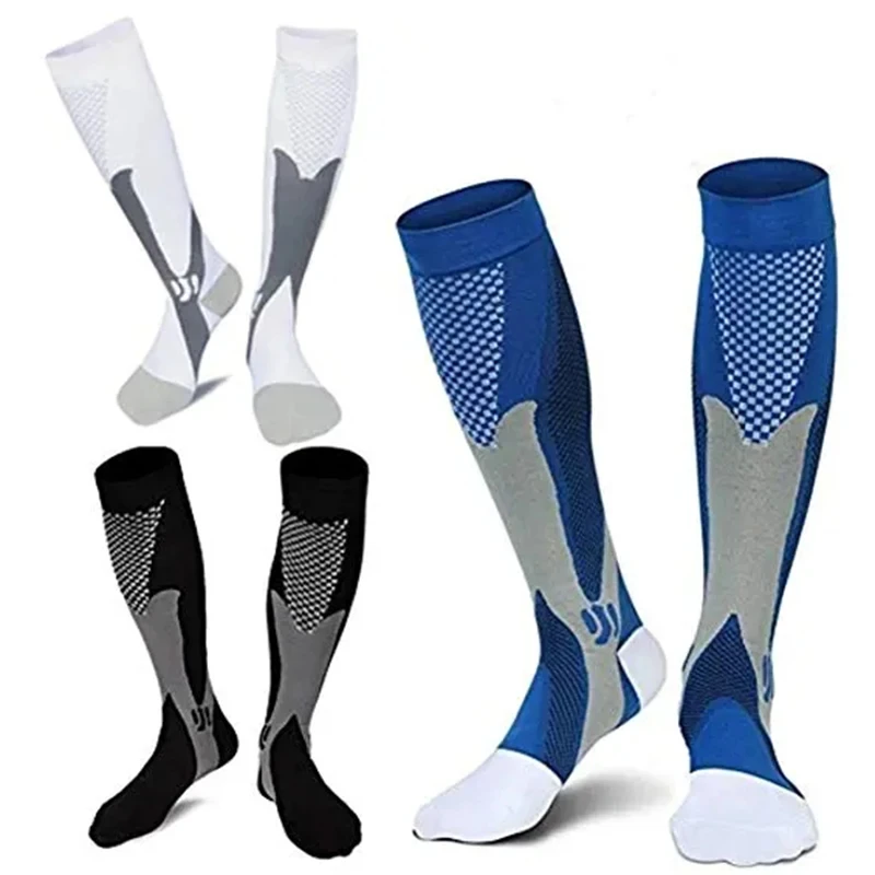 

Compression Socks Running Football Sports Socks Flight Travel Gym 20-30mmHg Medical Care Pregnancy Edema Diabetes Varicose Socks