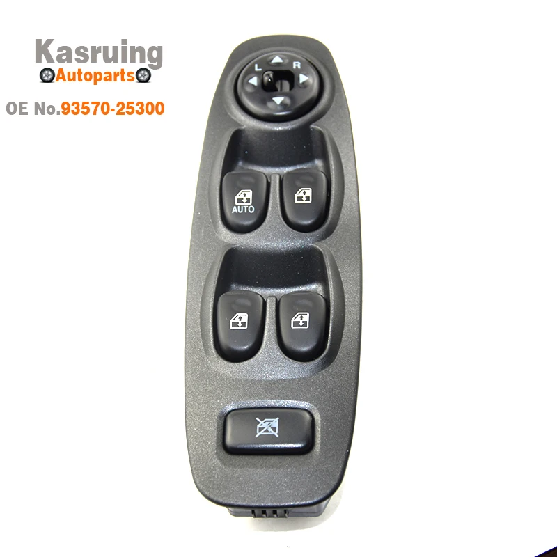 Переключатель управления главным окном 93570-25300 9357025300 для Hyundai Accent 2002-2006
Переключатель управления главным окном 93570-25300 9357025300 для Hyundai Accent 2002-2006