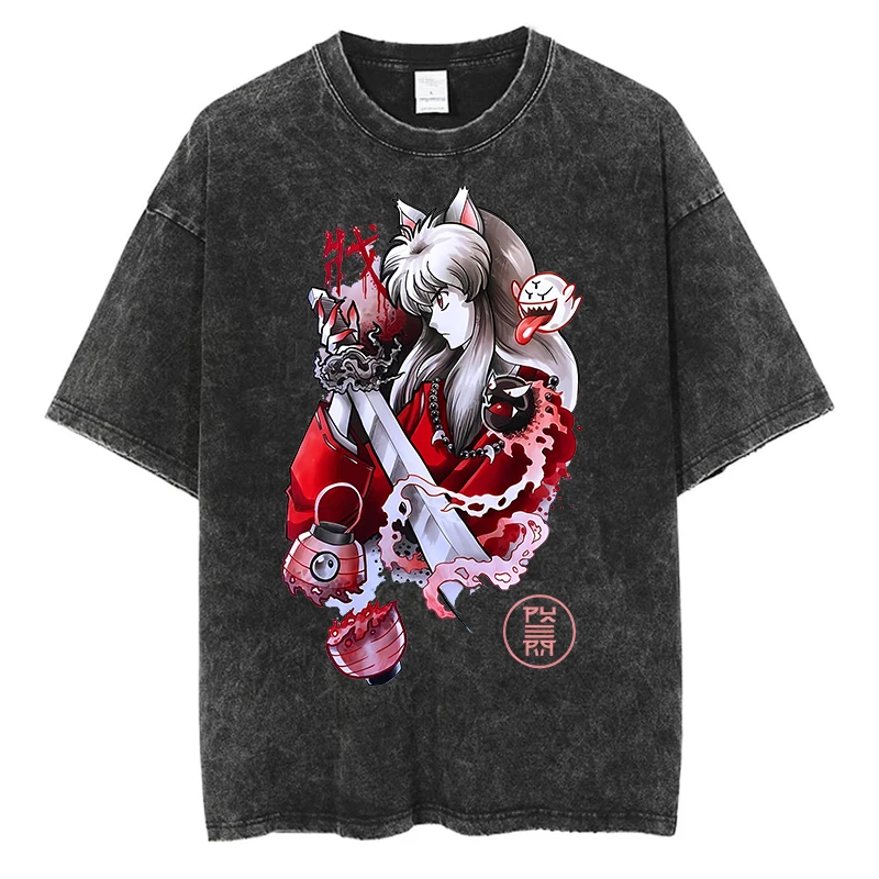 Футболка Inuyasha y2k в японском стиле Харадзюку, анимационная футболка для периферии, для мужчин и женщин, винтажная хлопковая черная футболка оверсайз с коротким рукавом
Футболка Inuyasha y2k в японском стиле Харадзюку, анимационная футболка для периферии, для мужчин и женщин, винтажная хлопковая черная футболка оверсайз с коротким рукавом