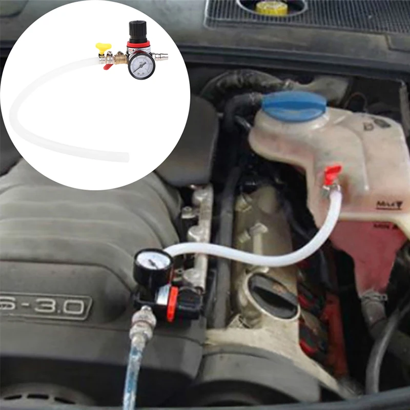 Auto Coolant Water Tank Leakage Detector Universal Pressure Tester Gauge Car Cooling System Tester Radiator Durable
Auto Coolant Water Tank Leakage Detector Universal Pressure Tester Gauge Car Cooling System Tester Radiator Durable