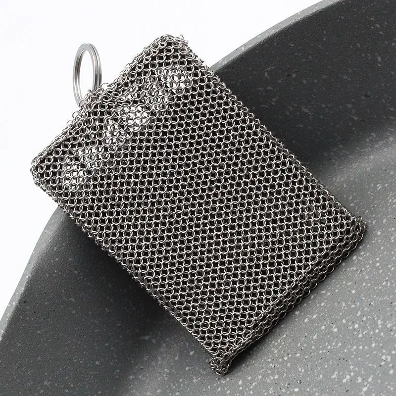 New 316 Stainless Steel Mesh Washing Pot, Steel Wire Ball Sponge Brush, Non Falling Residue Silicone Washing Pot Tool
New 316 Stainless Steel Mesh Washing Pot, Steel Wire Ball Sponge Brush, Non Falling Residue Silicone Washing Pot Tool