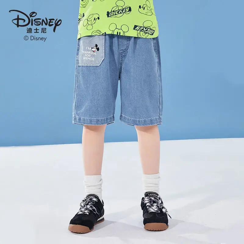 Disney Mickey Mouse Children's Denim Shorts Summer New Casual Fashion Trend Sports Big Children's Wear Capris
Disney Mickey Mouse Children's Denim Shorts Summer New Casual Fashion Trend Sports Big Children's Wear Capris