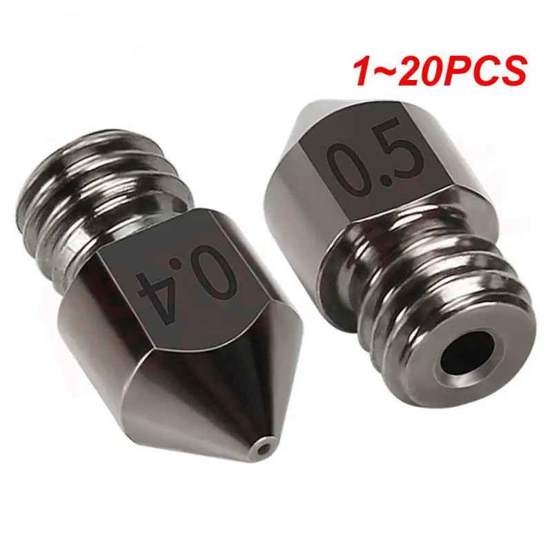 1~20PCS 0.1-1.0mm 3D Printer Brass Nozzle Mk8 Extruder Nozzle Print Head for 3D Printer Lettering Printing Accessories
1~20PCS 0.1-1.0mm 3D Printer Brass Nozzle Mk8 Extruder Nozzle Print Head for 3D Printer Lettering Printing Accessories