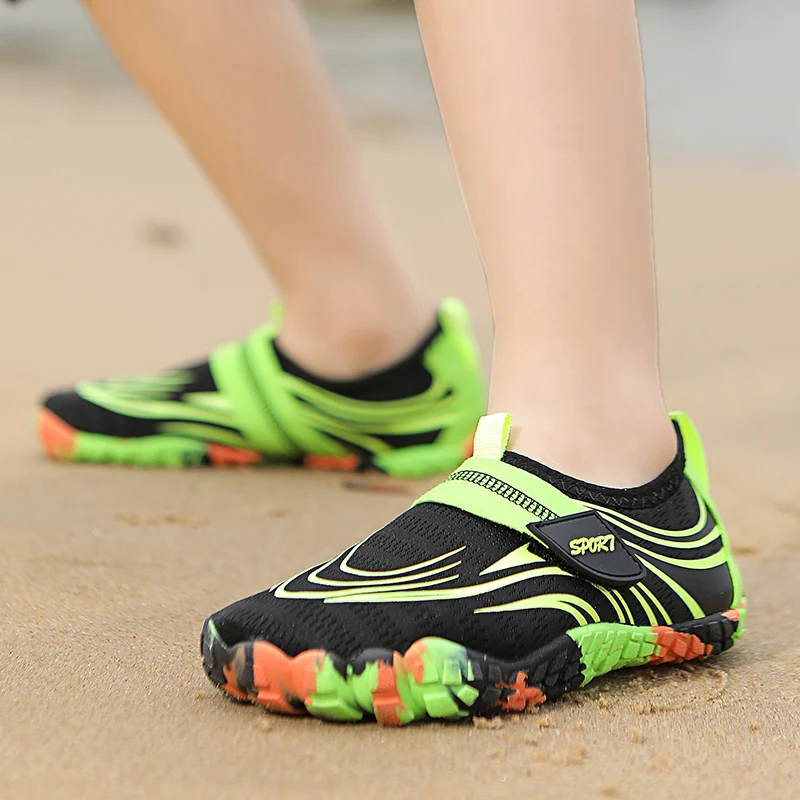 أحذية مائية صيفية قابلة للتنفس حافي القدمين للأطفال الأولاد أحذية رياضية للشاطئ ومضادة للانزلاق للأطفال في الأماكن المغلقة أحذية ركض للياقة البدنية أحذية مائية صيفية قابلة للتنفس حافي القدمين للأطفال الأولاد أحذية رياضية للشاطئ ومضادة للانزلاق للأطفال في الأماكن المغلقة أحذية ركض للياقة البدنية