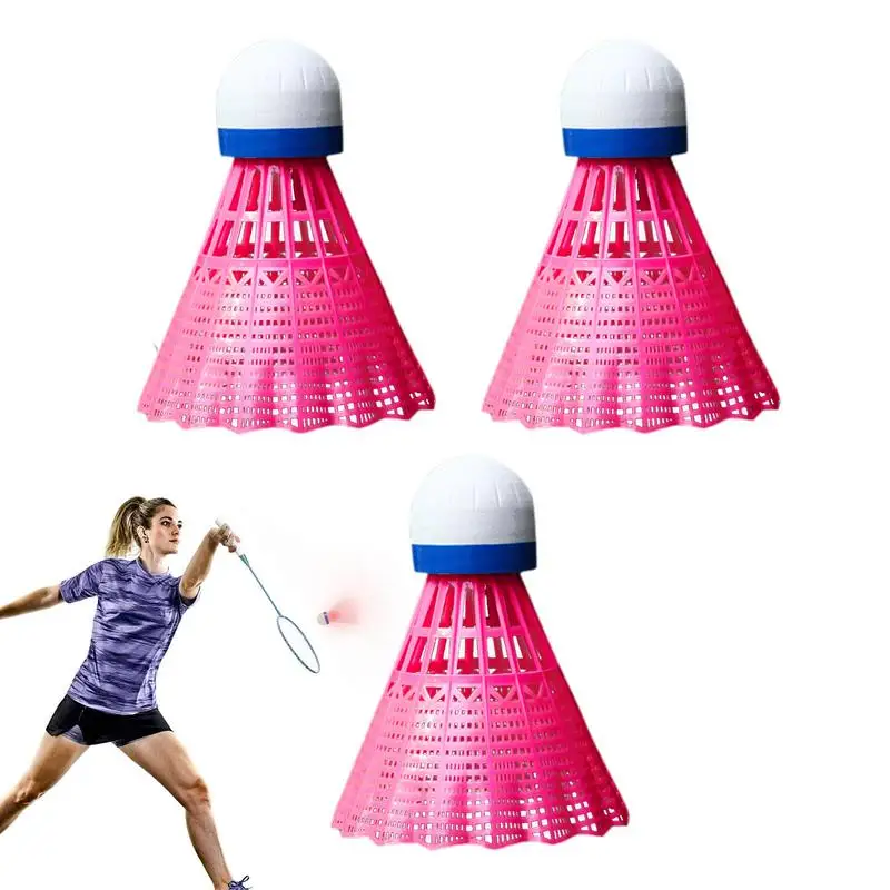 

Lighting Badminton Head Night Glowing Colorful Foam Ball Windproof Light-Up Outdoor Sports Entertainment For Children And Adults