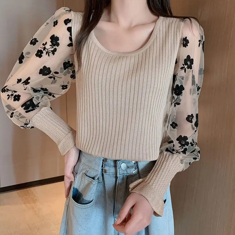 Gauze Sweaters Women's O-neck Pullovers Casual Knitted Tops Spring and Autumn Female Short Basic Fashion Long Sleeve T23
Gauze Sweaters Women's O-neck Pullovers Casual Knitted Tops Spring and Autumn Female Short Basic Fashion Long Sleeve T23