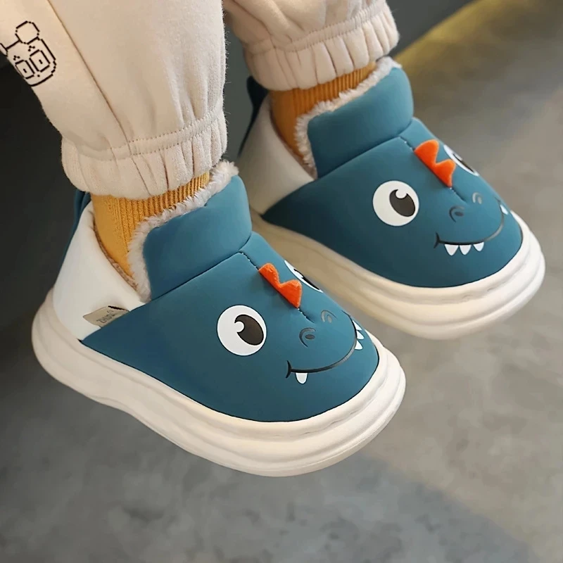 Cute Home Slipper for Children Kawaii Dinosaur Cartoon Cheap Sandals for Boy Girls Winter Child Indoor Slipper Baby Cotton Shoes
Cute Home Slipper for Children Kawaii Dinosaur Cartoon Cheap Sandals for Boy Girls Winter Child Indoor Slipper Baby Cotton Shoes
