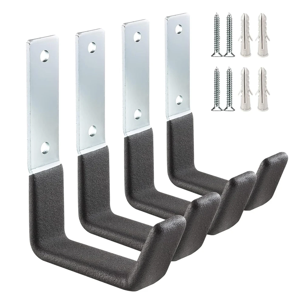 Heavy steel garage hook practical garage storage utility hook non slip PVC coating supports 50+ pounds weight
Heavy steel garage hook practical garage storage utility hook non slip PVC coating supports 50+ pounds weight