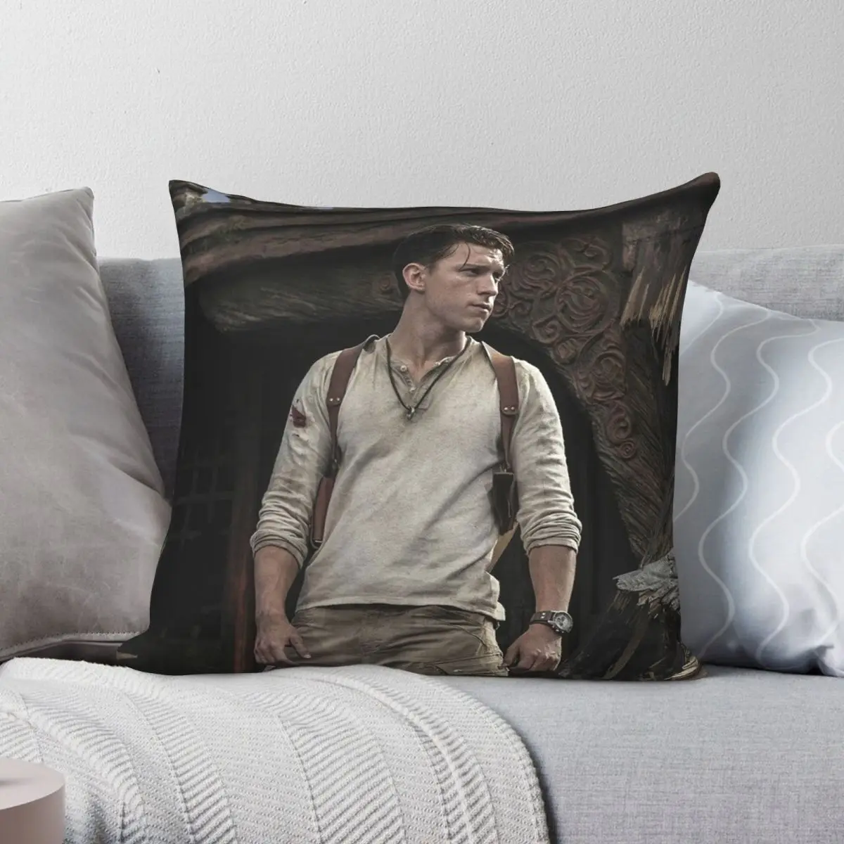 Potrait Tom Holland Square Pillowcase Polyester Linen Velvet Creative Zip Decor Pillow Case Sofa Cushion Cover
Potrait Tom Holland Square Pillowcase Polyester Linen Velvet Creative Zip Decor Pillow Case Sofa Cushion Cover