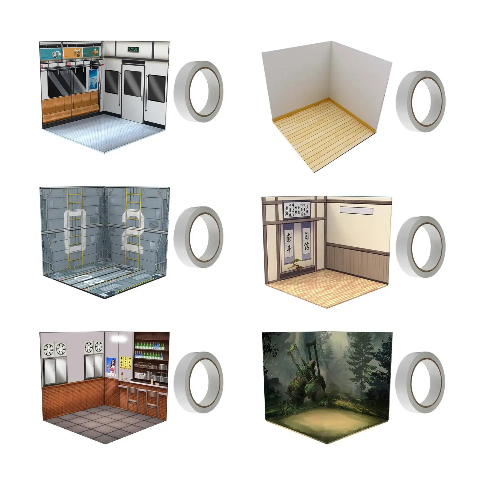 1:12 Backdrop Collection Organizer Vehicle Model Showcase Background for Action Figures Vehicle Scene Toy Diecast Car Accessory
1:12 Backdrop Collection Organizer Vehicle Model Showcase Background for Action Figures Vehicle Scene Toy Diecast Car Accessory