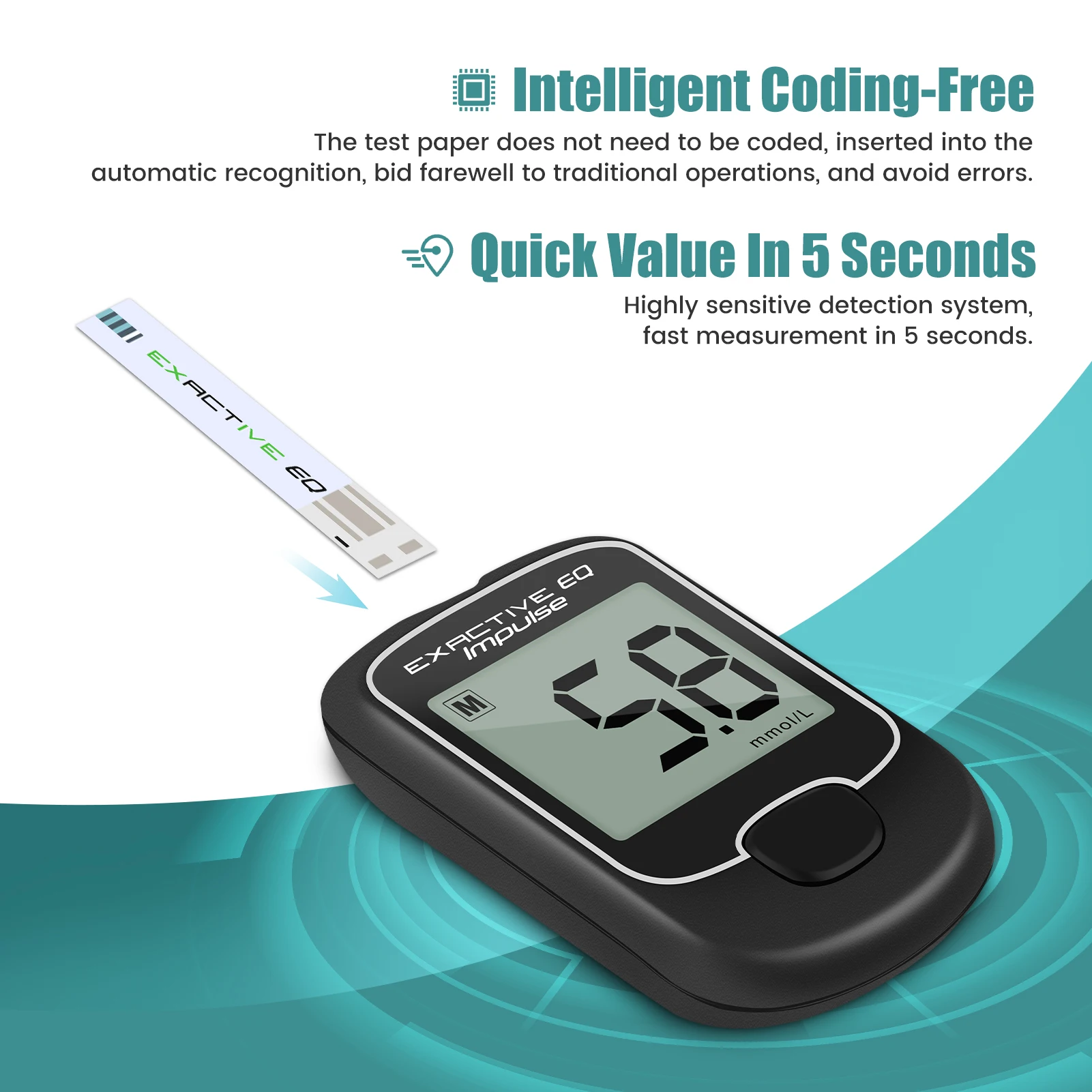 Generic Blood Glucose Meter For Diabetics Measurement