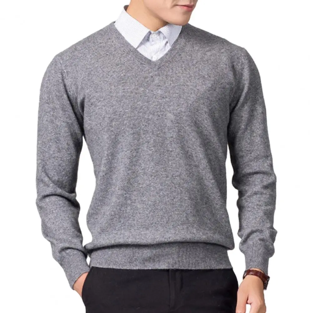 Comfortable Men Sweater Men's V-neck Solid Color Sweater Slim Fit Knitwear Thick Pullover Jumper for Autumn Winter Comfort Men
Comfortable Men Sweater Men's V-neck Solid Color Sweater Slim Fit Knitwear Thick Pullover Jumper for Autumn Winter Comfort Men