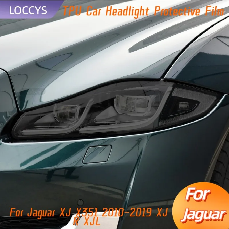 For Jaguar XJ X351 2010-2019 XJR XJL Car Headlight Taillight Protective Tint Film Smoke Black Transparent TPU Protection Sticker
For Jaguar XJ X351 2010-2019 XJR XJL Car Headlight Taillight Protective Tint Film Smoke Black Transparent TPU Protection Sticker