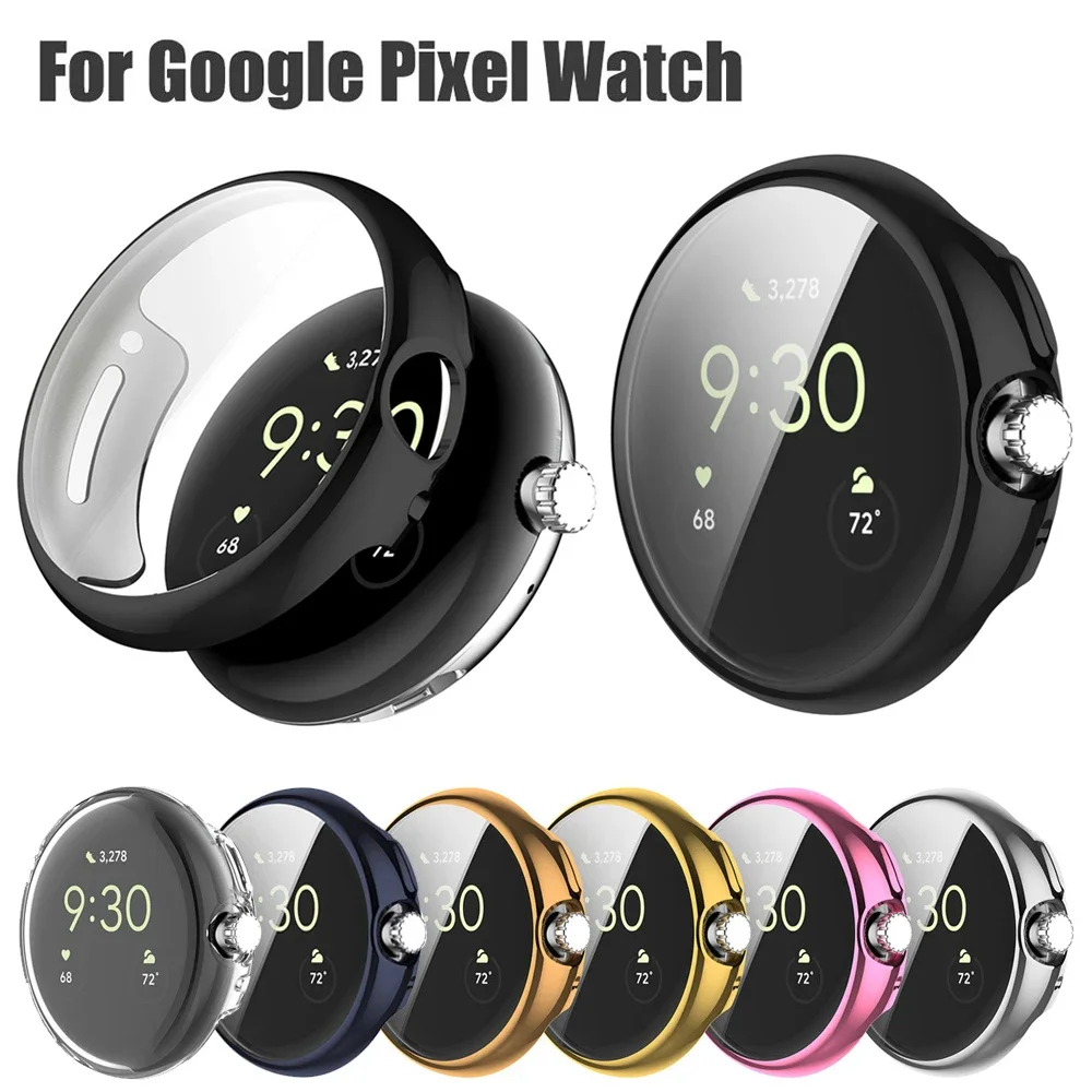 Чехол из ТПУ для Google Pixel Watch Band, защитный чехол, полная мягкая защита, прозрачный экран из ТПУ для Pixel Watch 2022, аксессуары
Чехол из ТПУ для Google Pixel Watch Band, защитный чехол, полная мягкая защита, прозрачный экран из ТПУ для Pixel Watch 2022, аксессуары