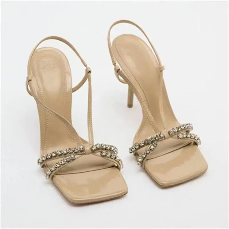 ZA 2024 New European and American High Quality Women Shoes Square Head French Rhinestone Super Soft High Heel Women Shoes
ZA 2024 New European and American High Quality Women Shoes Square Head French Rhinestone Super Soft High Heel Women Shoes