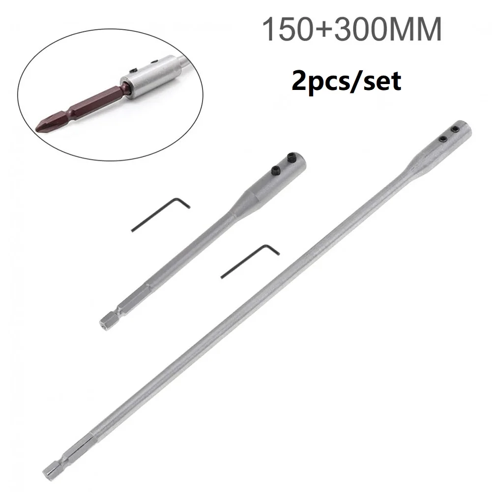 2pcs/set Drill Bit Extension Bar 150mm 300mm Hex Shank HSS Extender Wrench Kit Tool For Power Tool Accessories
2pcs/set Drill Bit Extension Bar 150mm 300mm Hex Shank HSS Extender Wrench Kit Tool For Power Tool Accessories