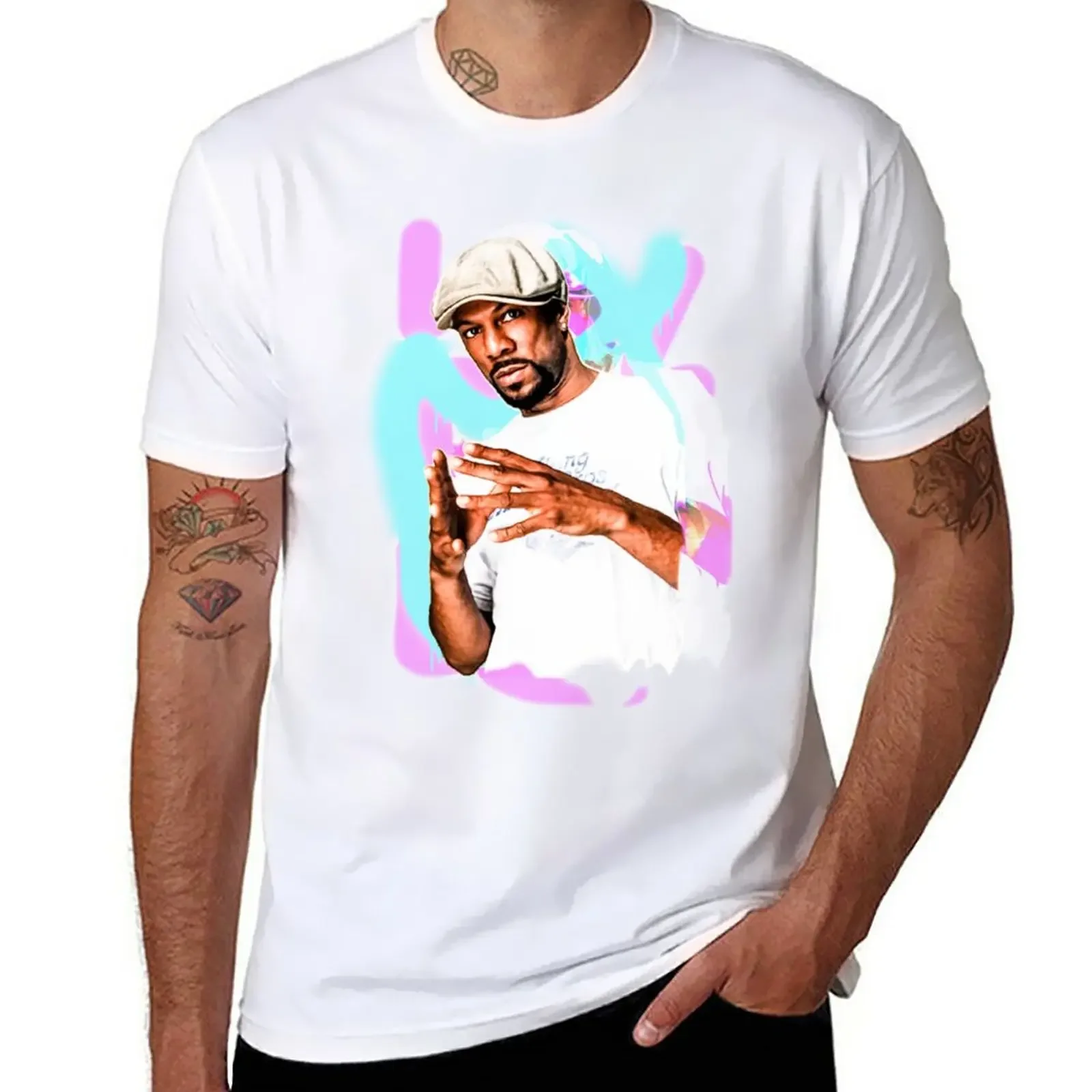 common hip hop print T-Shirt sports fans Aesthetic clothing summer clothes Men's cotton t-shirt
common hip hop print T-Shirt sports fans Aesthetic clothing summer clothes Men's cotton t-shirt