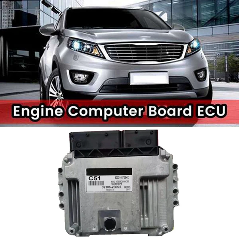 39106-2B092 ECU Car Engine Computer Board Electronic Control Unit 9003140725KC For Hyundai MEG17.9.21 C51
39106-2B092 ECU Car Engine Computer Board Electronic Control Unit 9003140725KC For Hyundai MEG17.9.21 C51