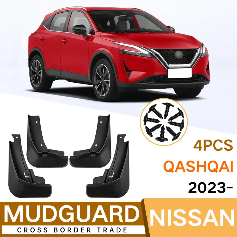 Брызговики для NISSAN Qashqai 2023, Автомобильные Брызговики, комплект деталей, передние и задние брызговики, автомобильные аксессуары
Брызговики для NISSAN Qashqai 2023, Автомобильные Брызговики, комплект деталей, передние и задние брызговики, автомобильные аксессуары