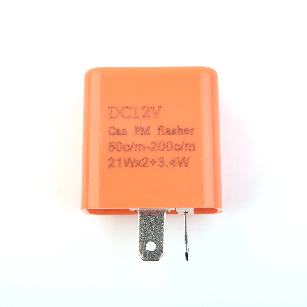 Flashing Frequency: 50 Times/min To 200 Times/min Switch PoMotorcycle Motorbike 2 Pin Adjustable LED Indicator Flasher Relay A+
Flashing Frequency: 50 Times/min To 200 Times/min Switch PoMotorcycle Motorbike 2 Pin Adjustable LED Indicator Flasher Relay A+