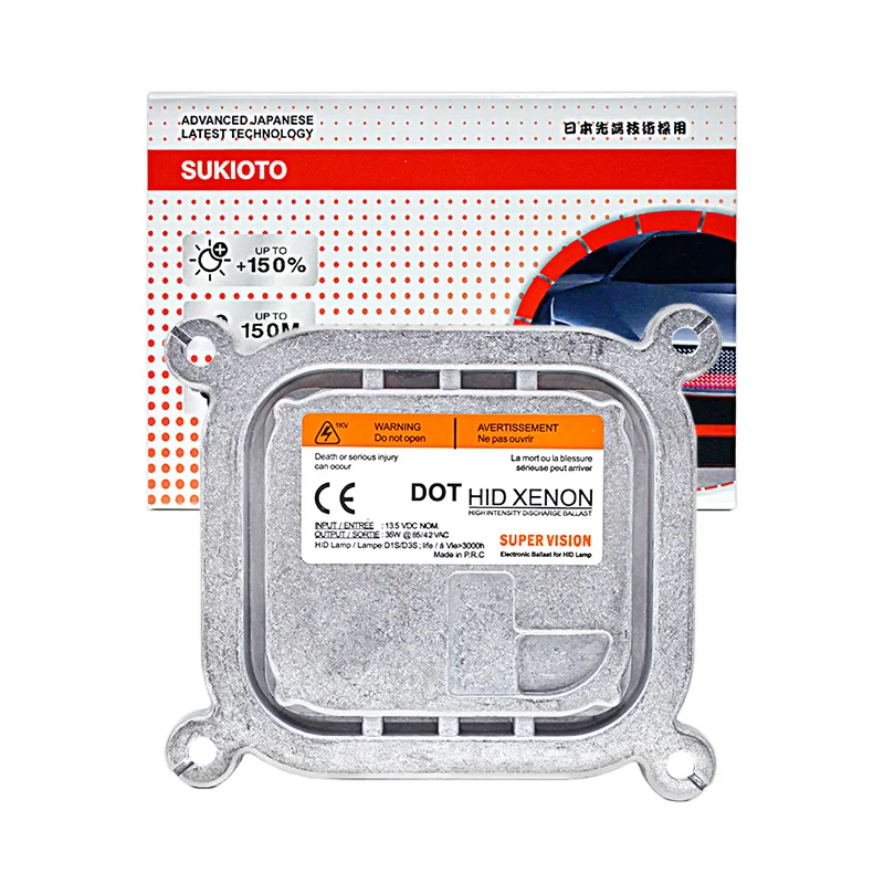 SUKIOTO CLASSIC XENSUKIT D1S Xenon HID Headlamp Ballast 8A5Z13C170A For Cadillac Escalade 2003-2006 For Ford Flex F150 2009-2014
SUKIOTO CLASSIC XENSUKIT D1S Xenon HID Headlamp Ballast 8A5Z13C170A For Cadillac Escalade 2003-2006 For Ford Flex F150 2009-2014