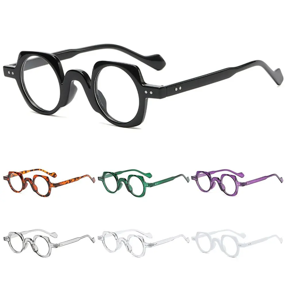 

Japanese Style Blue Light Blocking Glasses Round Square Frame Unisex Eyeglasses Frame Non-Prescription Glasses