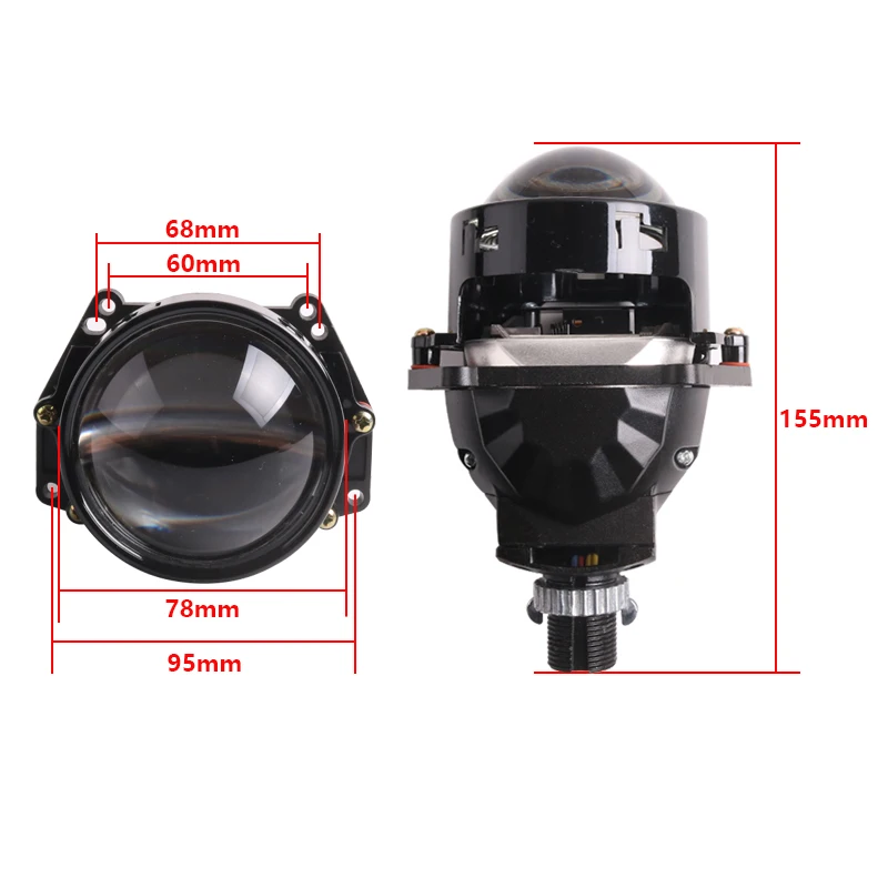 S9 low price high quality spot sales 3 inch 12V 60W H4 H7 Bi projector lens car led headlight retrofit auto headlight
S9 low price high quality spot sales 3 inch 12V 60W H4 H7 Bi projector lens car led headlight retrofit auto headlight