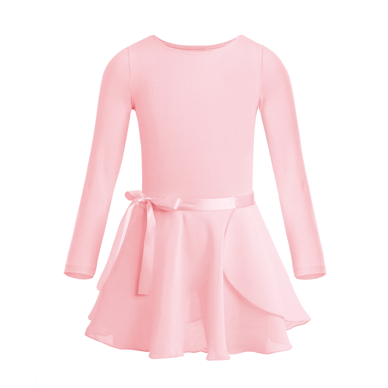 Girls Ballet Dress Long Sleeve Ballet Leotard Cotton Children's Ballet Clothing Set with Chiffon Skirt Gymnastic Skating Costume
Girls Ballet Dress Long Sleeve Ballet Leotard Cotton Children's Ballet Clothing Set with Chiffon Skirt Gymnastic Skating Costume