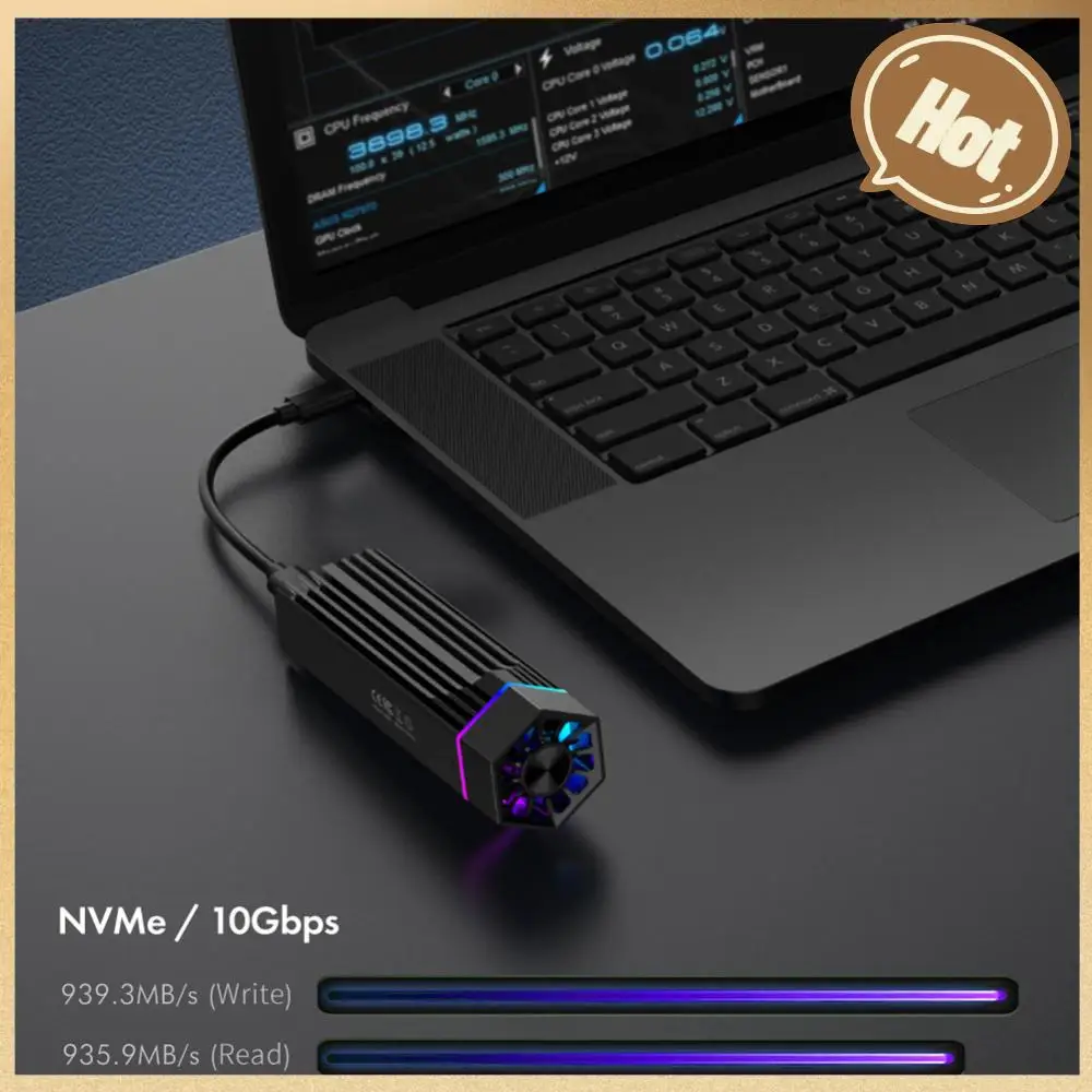 RGB SSD строительный радиатор из алюминиевого сплава JMS583 10 Гбит/с внешний корпус SSD радиатор с охлаждающим вентилятором высокоскоростной для ключа M/B ключа M
RGB SSD строительный радиатор из алюминиевого сплава JMS583 10 Гбит/с внешний корпус SSD радиатор с охлаждающим вентилятором высокоскоростной для ключа M/B ключа M