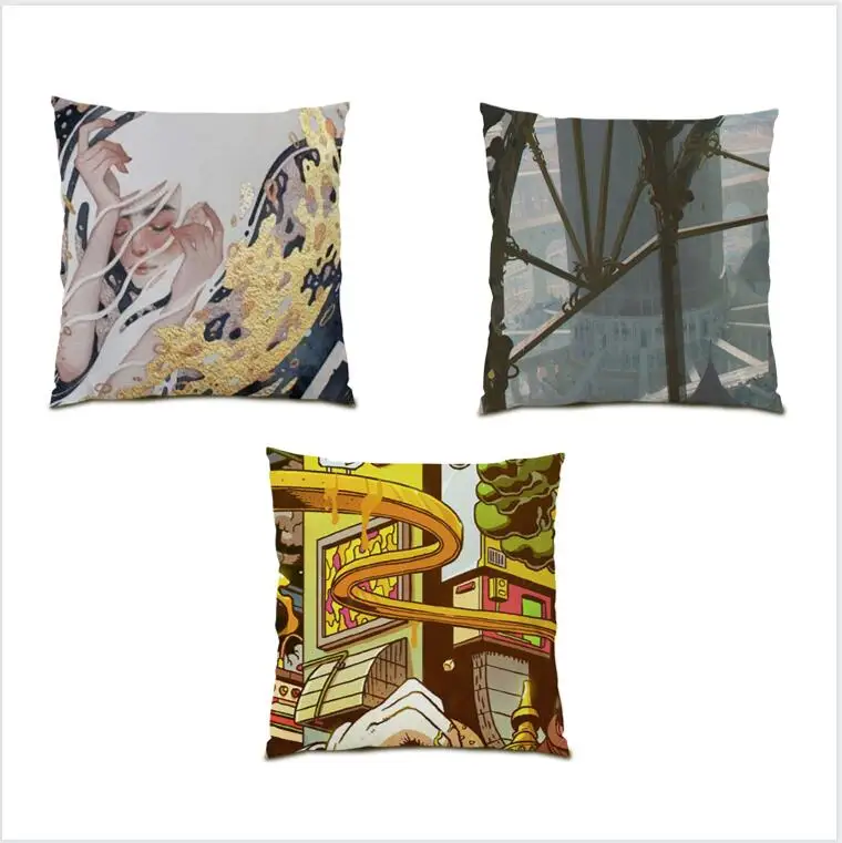 Abstract Print Vintage Polyester Linen Pattern Living Room Decoration Artistic 45x45 Cushion Cover Home Decor Pillow Cases E1143
Abstract Print Vintage Polyester Linen Pattern Living Room Decoration Artistic 45x45 Cushion Cover Home Decor Pillow Cases E1143