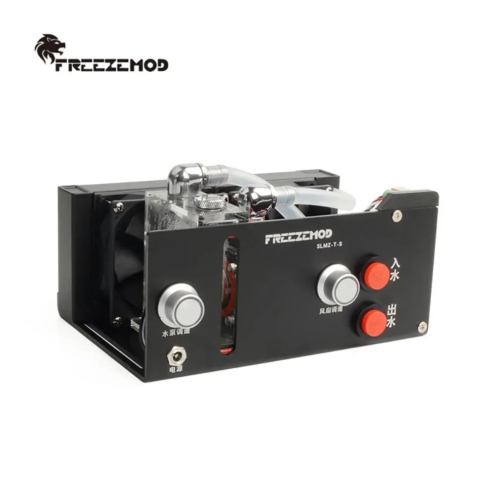 FREEZEMOD Medical Industrial Water Cooler Module ,Radiator+80mm Fan+Reservoir+Pump+Hose Integrated Speed Adjustable SLMZ-T-S
FREEZEMOD Medical Industrial Water Cooler Module ,Radiator+80mm Fan+Reservoir+Pump+Hose Integrated Speed Adjustable SLMZ-T-S