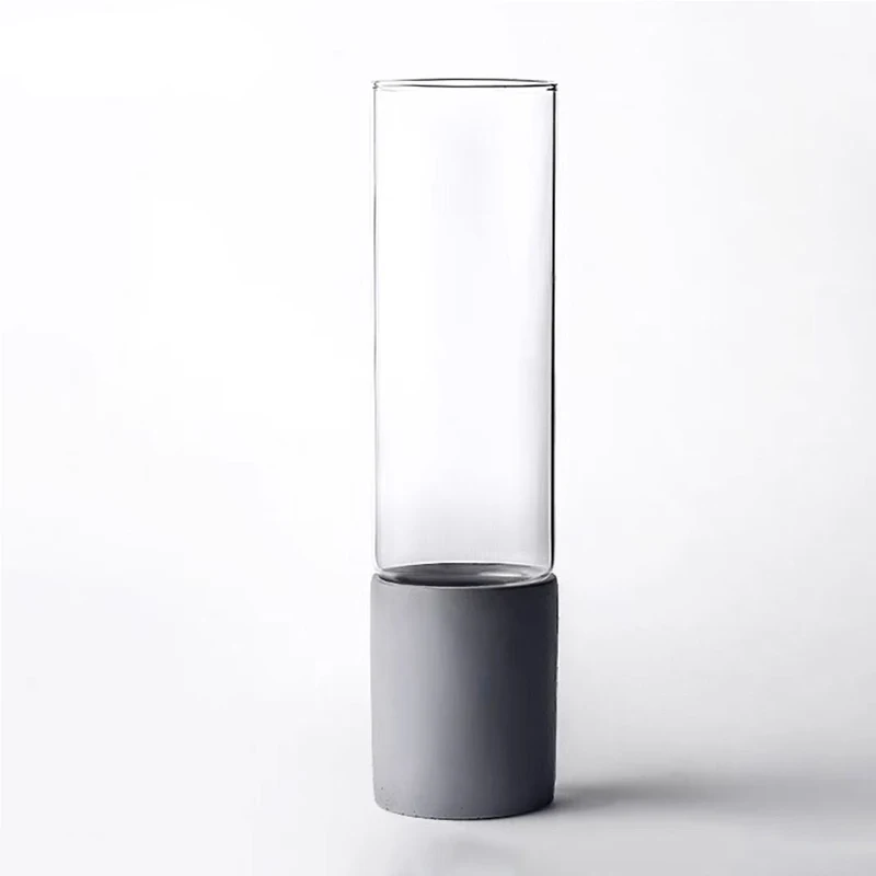New Glass Vase Transparent Flower Ornaments Simple Arrangement Hydroponic Meaty Flowerpot Creative Straight Tube Norther
New Glass Vase Transparent Flower Ornaments Simple Arrangement Hydroponic Meaty Flowerpot Creative Straight Tube Norther