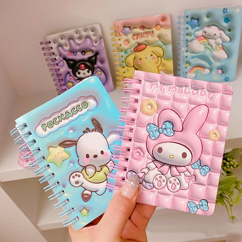 

Блокнот Sanrio Hello Kitty Kuromi, милый школьный блокнот, ежедневник, ЕЖЕНЕДЕЛЬНЫЙ КАЛЕНДАРЬ, планировщик, офисные и школьные принадлежности