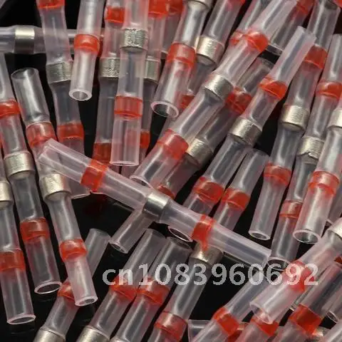10/20 PCS Heat Shrink Solder Butt Connectors - Solder Seal Wire Connectors - Automotive Marine Insulated Solder Connector Kit
10/20 PCS Heat Shrink Solder Butt Connectors - Solder Seal Wire Connectors - Automotive Marine Insulated Solder Connector Kit