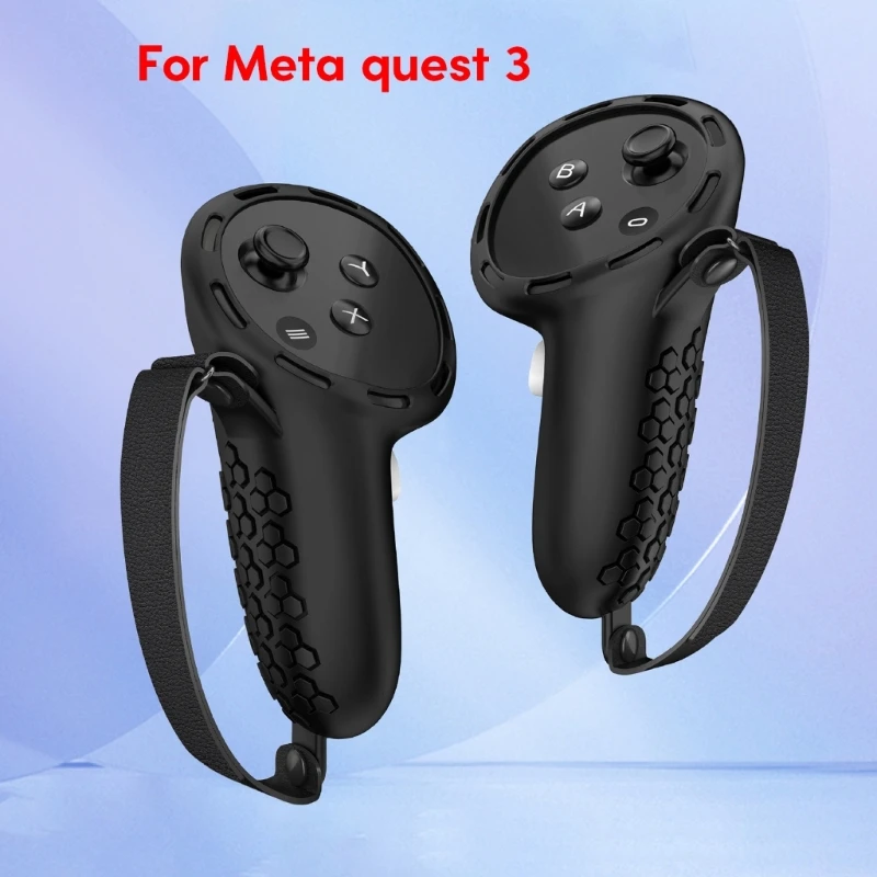 

Silicone Protective Cover for Quest3 Touches Controller Handle Antislip Grip