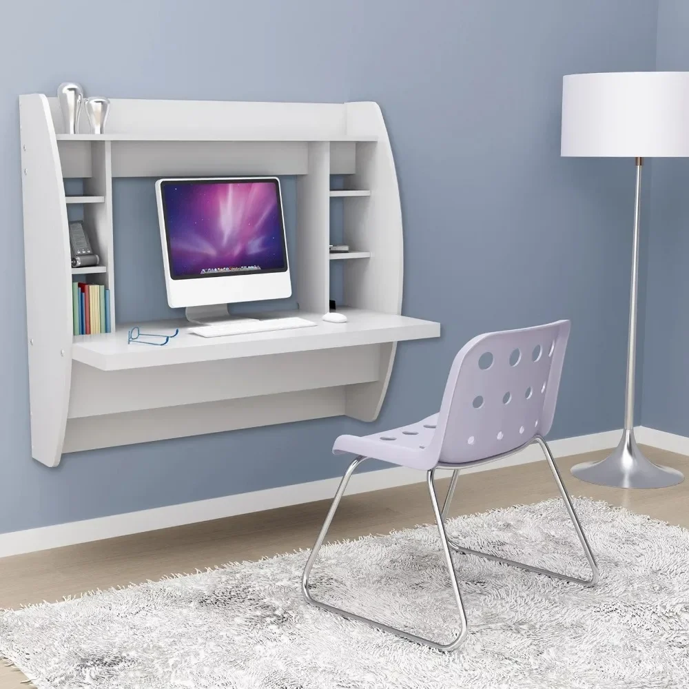 Floating Desk - Versatile Wall Mounted Desk for Small Spaces, Efficient Computer Desk with Storage, Wall Desks 
Floating Desk - Versatile Wall Mounted Desk for Small Spaces, Efficient Computer Desk with Storage, Wall Desks