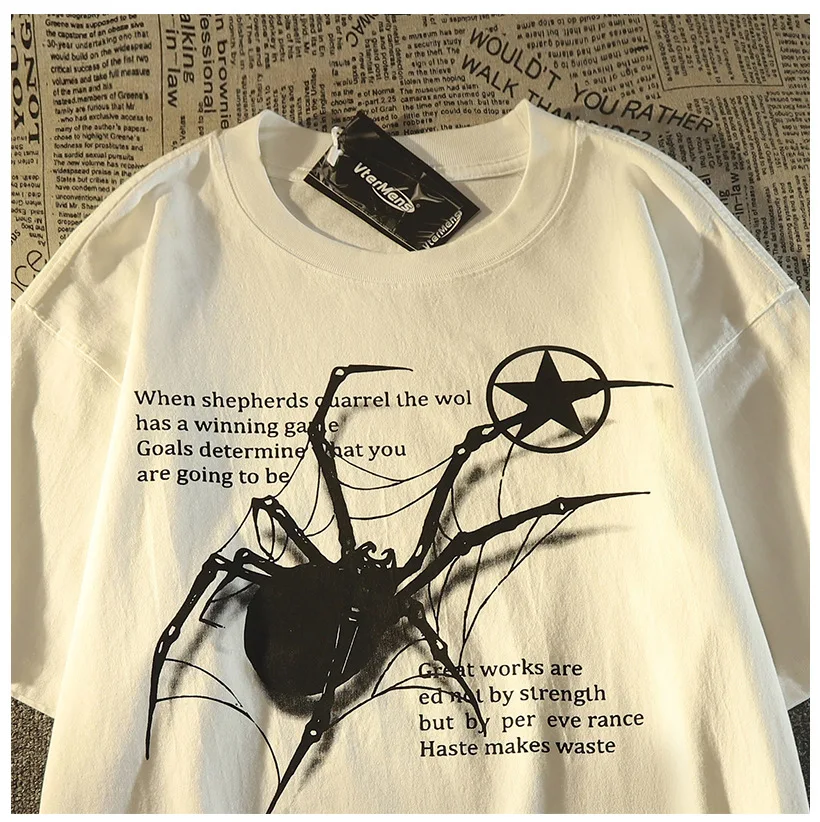 Summer Oversized T-shirt Social Contact Printing Harajuku Y2k Streetwear Fashion Korea Tees Clothes Vintage Bear Plus Size Men
Summer Oversized T-shirt Social Contact Printing Harajuku Y2k Streetwear Fashion Korea Tees Clothes Vintage Bear Plus Size Men