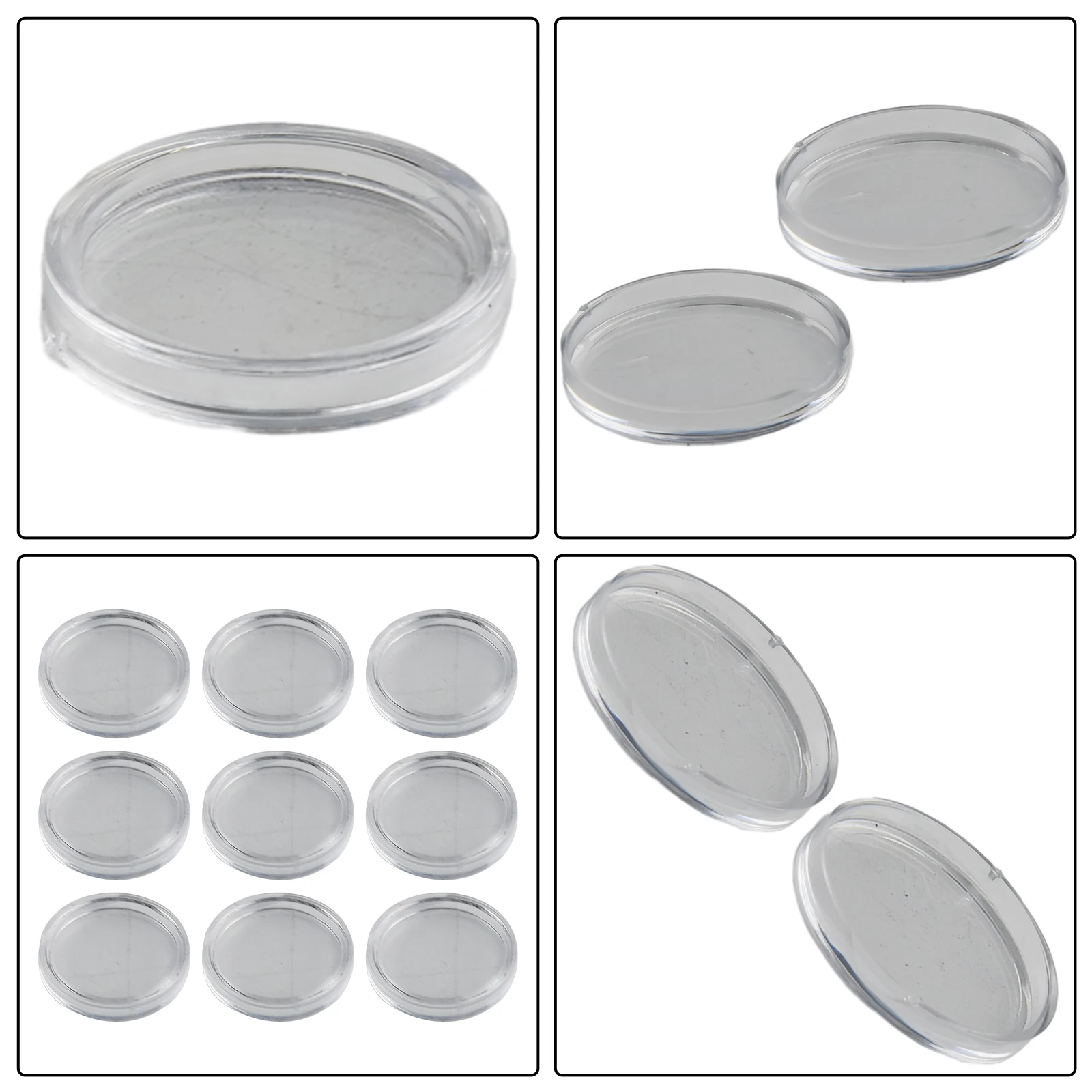 100Pcs 20MM Clear Coin Capsules Containers Storage Boxes Protective Holders Commemorative Coins And Gold Coins
100Pcs 20MM Clear Coin Capsules Containers Storage Boxes Protective Holders Commemorative Coins And Gold Coins