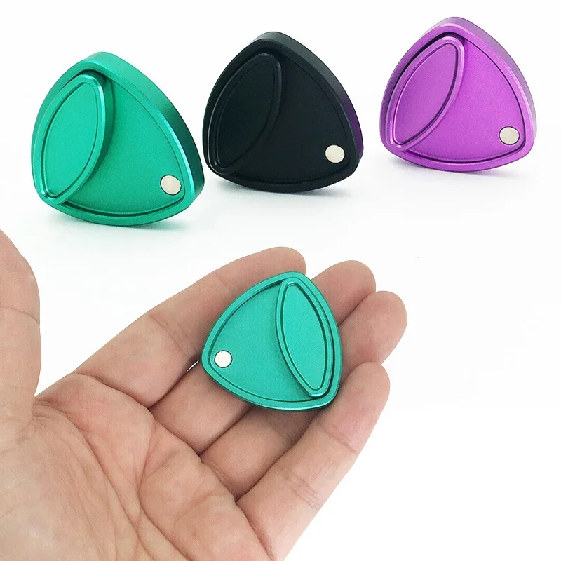 

New Fidget Toy Magnetic Fingertip Gyro Adult Anti-Stress Relief Spin Puzzle Children Education Game Rotating Pocket Spinning Top