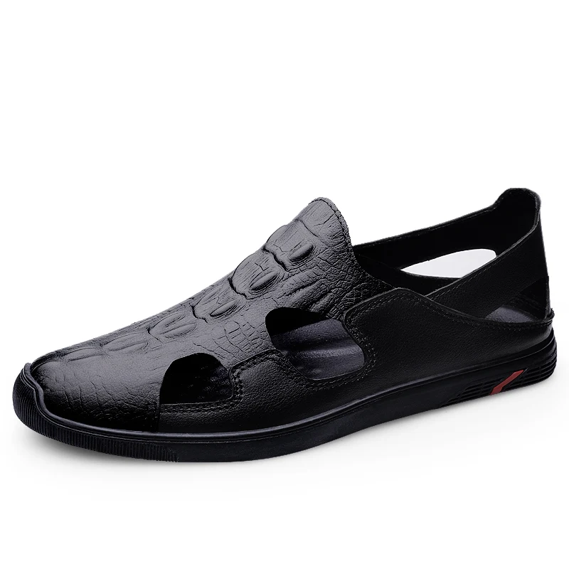 Men's Flat Shoes Hollow Out Breathable Leather Shoes Versatile Open-toe Casual Shoes Office Commuting Daily Life Men's Loafers
Men's Flat Shoes Hollow Out Breathable Leather Shoes Versatile Open-toe Casual Shoes Office Commuting Daily Life Men's Loafers