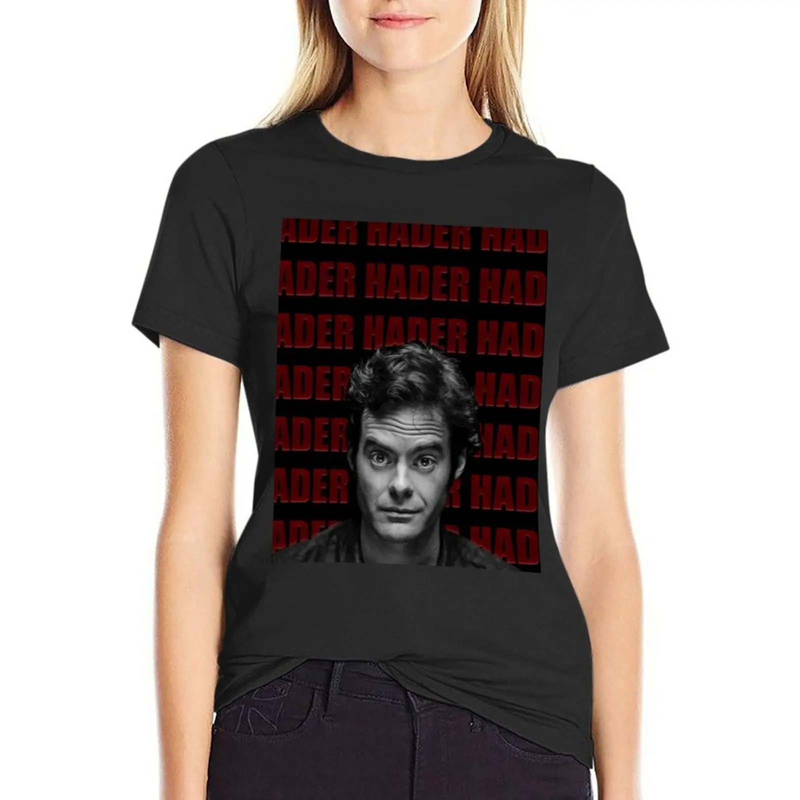 Bill Hader T-Shirt animal print shirt for girls summer clothes tees Women's cotton t-shirt
Bill Hader T-Shirt animal print shirt for girls summer clothes tees Women's cotton t-shirt