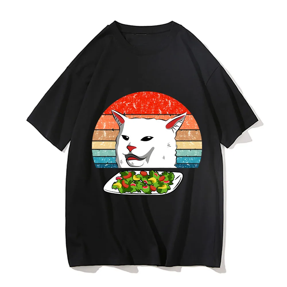 Cat Meme Woman Yelling At Table Dinner Vintage Retro Sunset T-Shirt Plain T-shirt Funny T Shirts Clothes for Men Kawaii Clothes
Cat Meme Woman Yelling At Table Dinner Vintage Retro Sunset T-Shirt Plain T-shirt Funny T Shirts Clothes for Men Kawaii Clothes